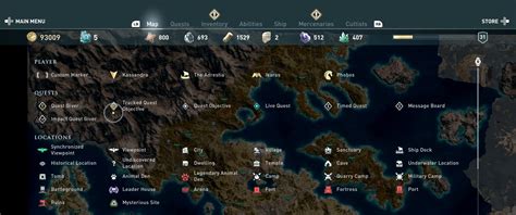 assassin's creed odyssey map symbols.